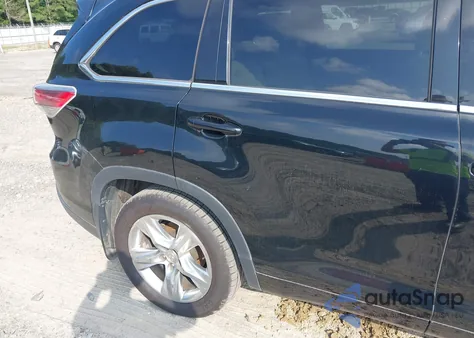 2014 Toyota Highlander Limited Platinum V6 from USA, damaged, VIN 5TDDKRFH5ES070157